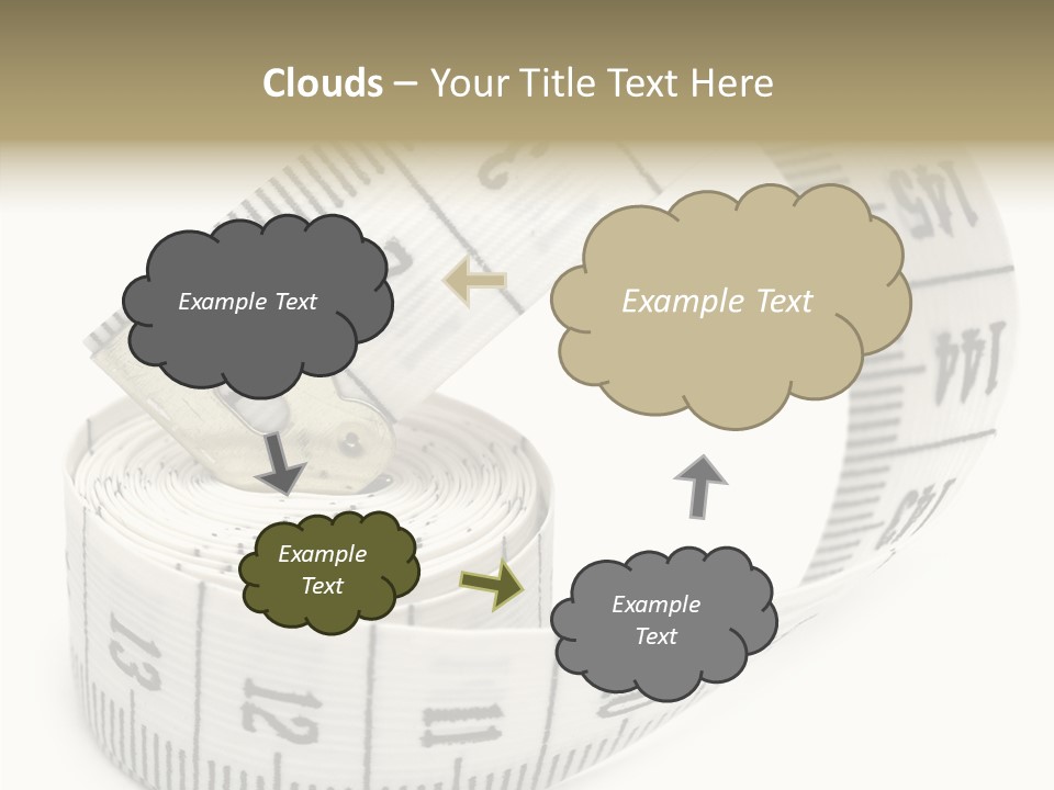 White Grandmother Women PowerPoint Template