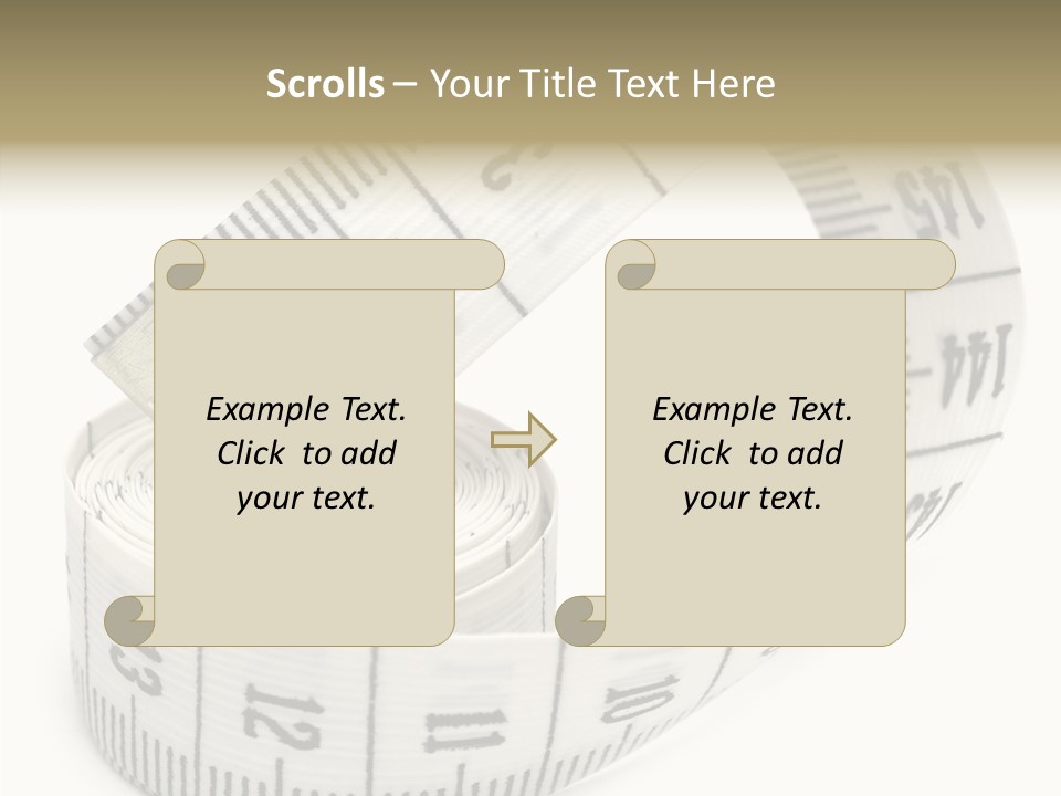 White Grandmother Women PowerPoint Template