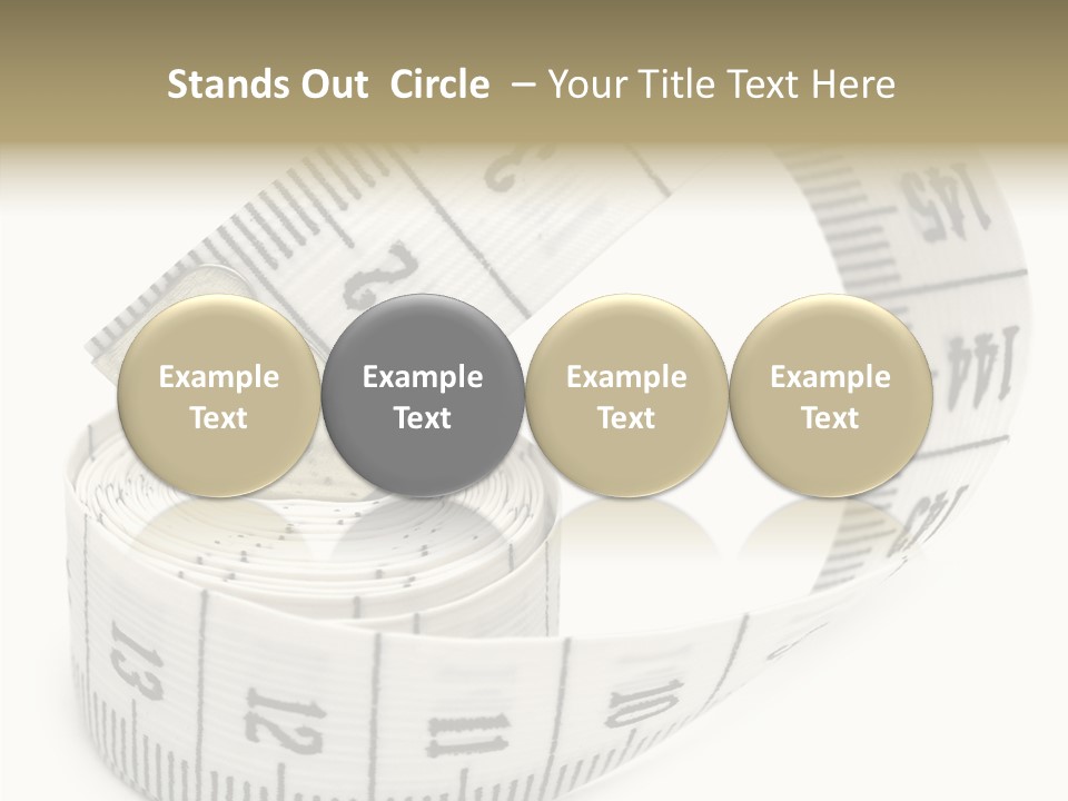 White Grandmother Women PowerPoint Template