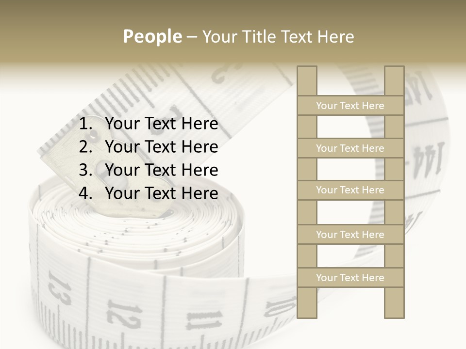 White Grandmother Women PowerPoint Template