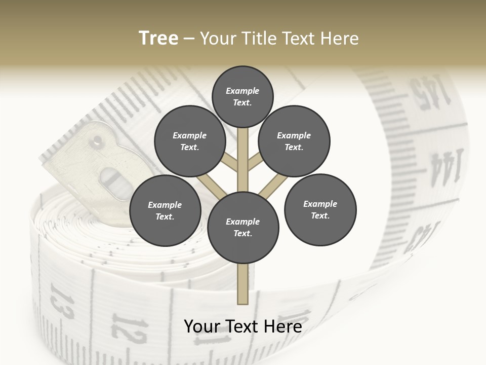 White Grandmother Women PowerPoint Template