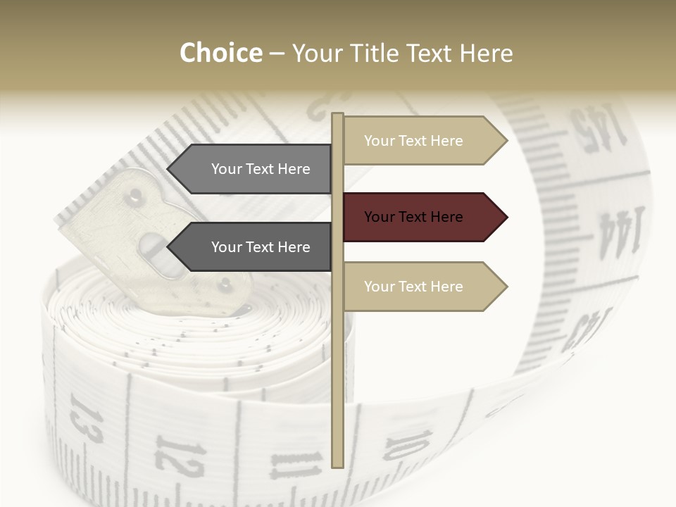 White Grandmother Women PowerPoint Template