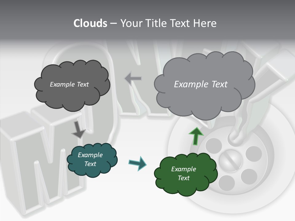 Helping Hand Touching  PowerPoint Template