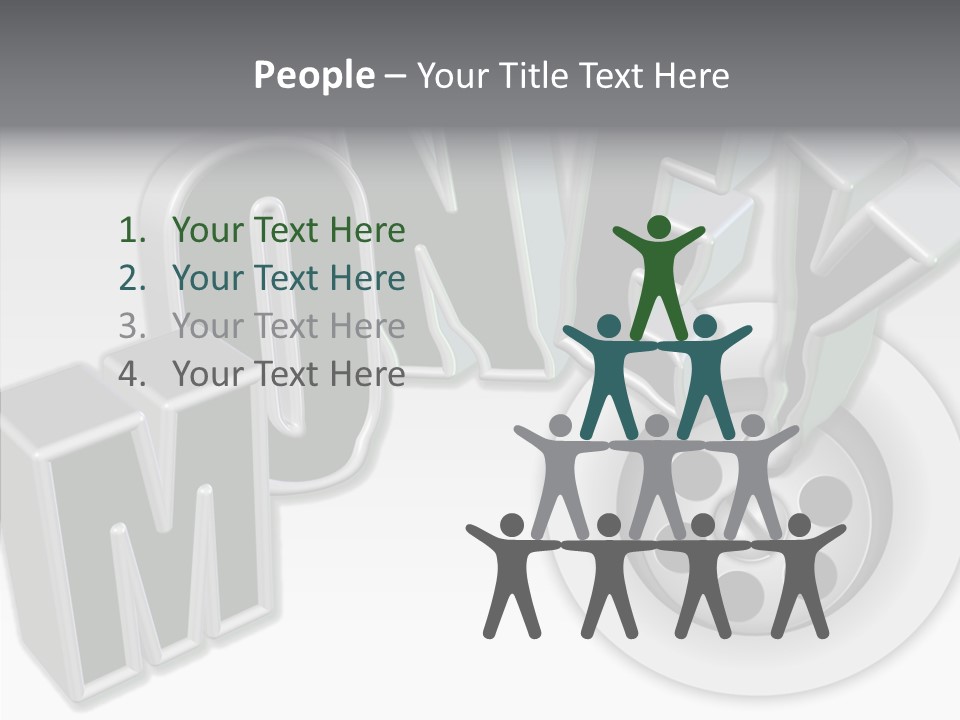 Helping Hand Touching  PowerPoint Template