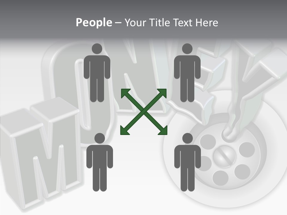 Helping Hand Touching  PowerPoint Template