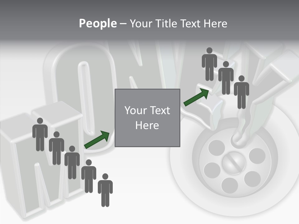 Helping Hand Touching  PowerPoint Template