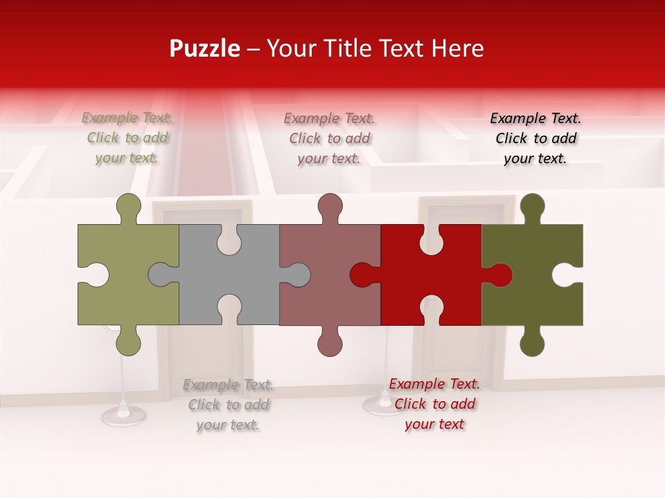 Senior Elder Assist PowerPoint Template