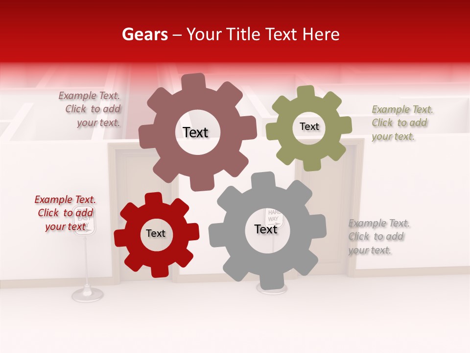 Senior Elder Assist PowerPoint Template