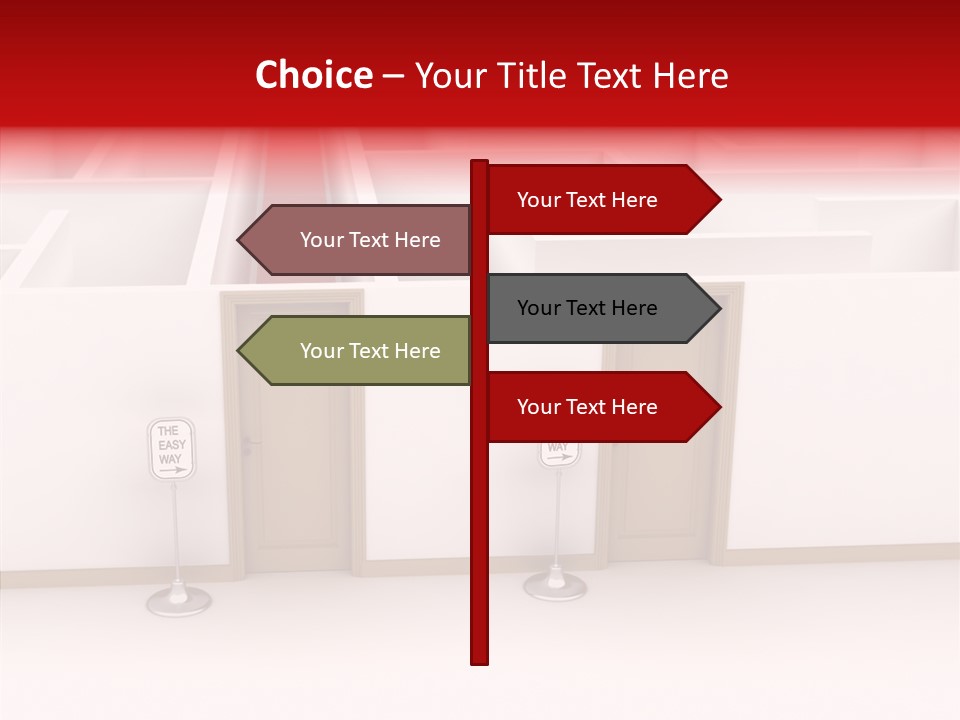 Senior Elder Assist PowerPoint Template