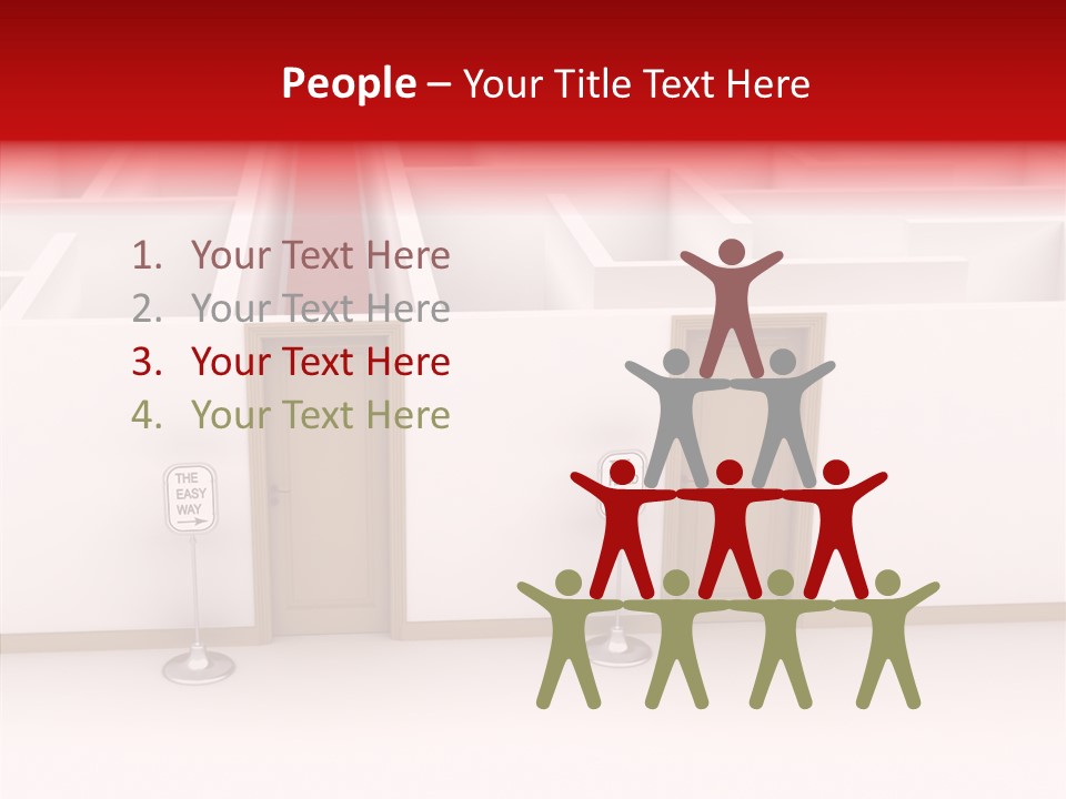 Senior Elder Assist PowerPoint Template