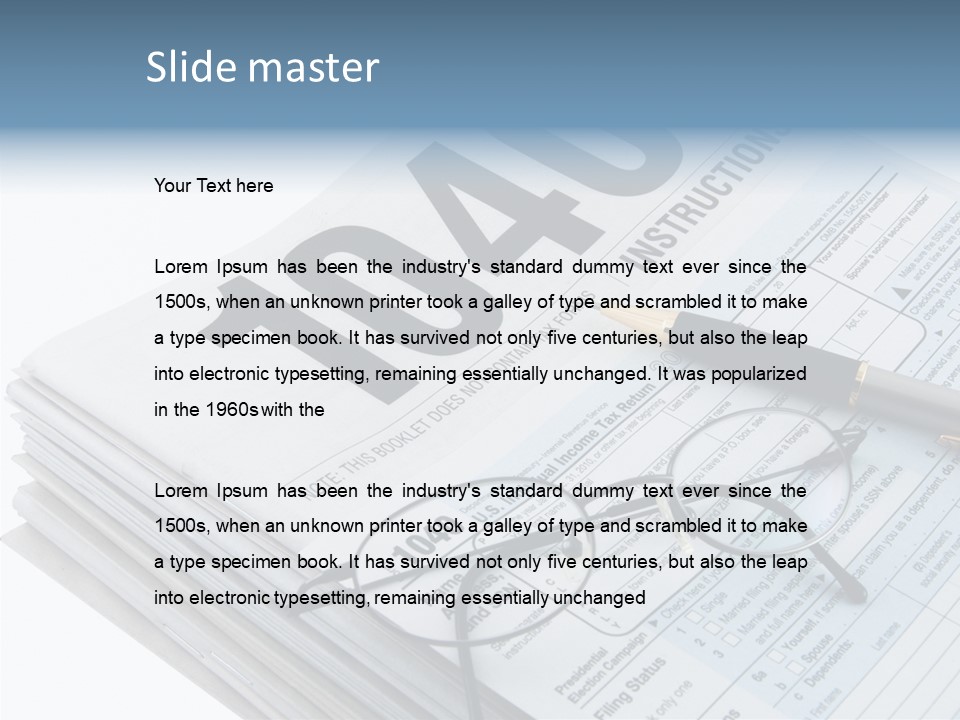 Aging Background Hold PowerPoint Template