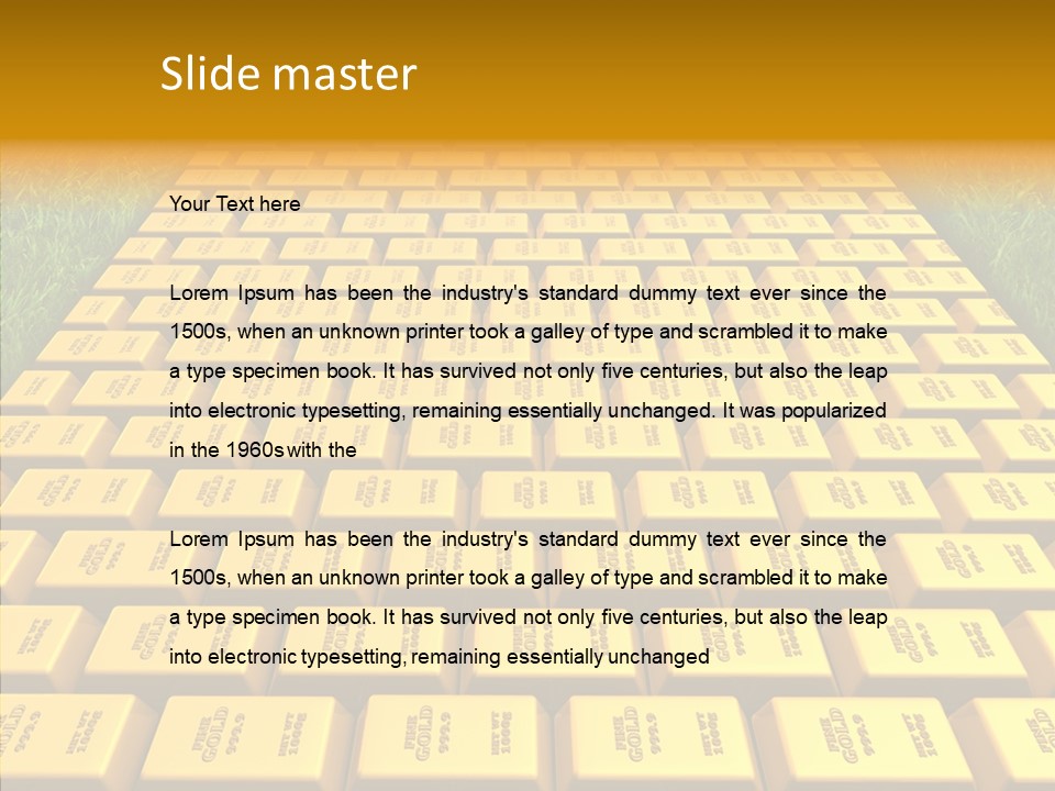 Elderly Aging Grandmother PowerPoint Template