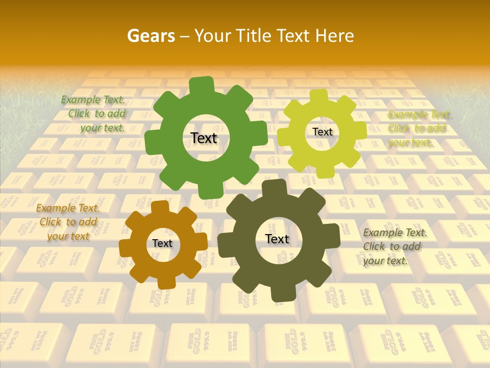 Elderly Aging Grandmother PowerPoint Template