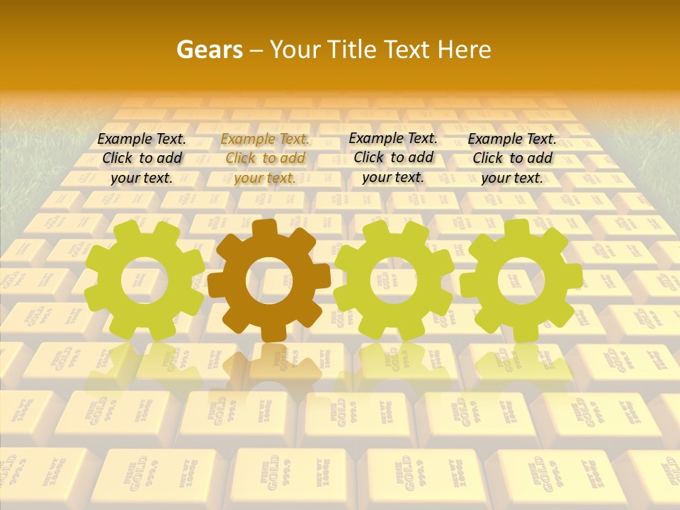 Elderly Aging Grandmother PowerPoint Template