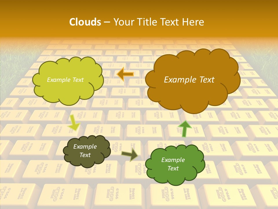 Elderly Aging Grandmother PowerPoint Template