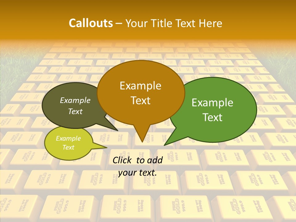 Elderly Aging Grandmother PowerPoint Template