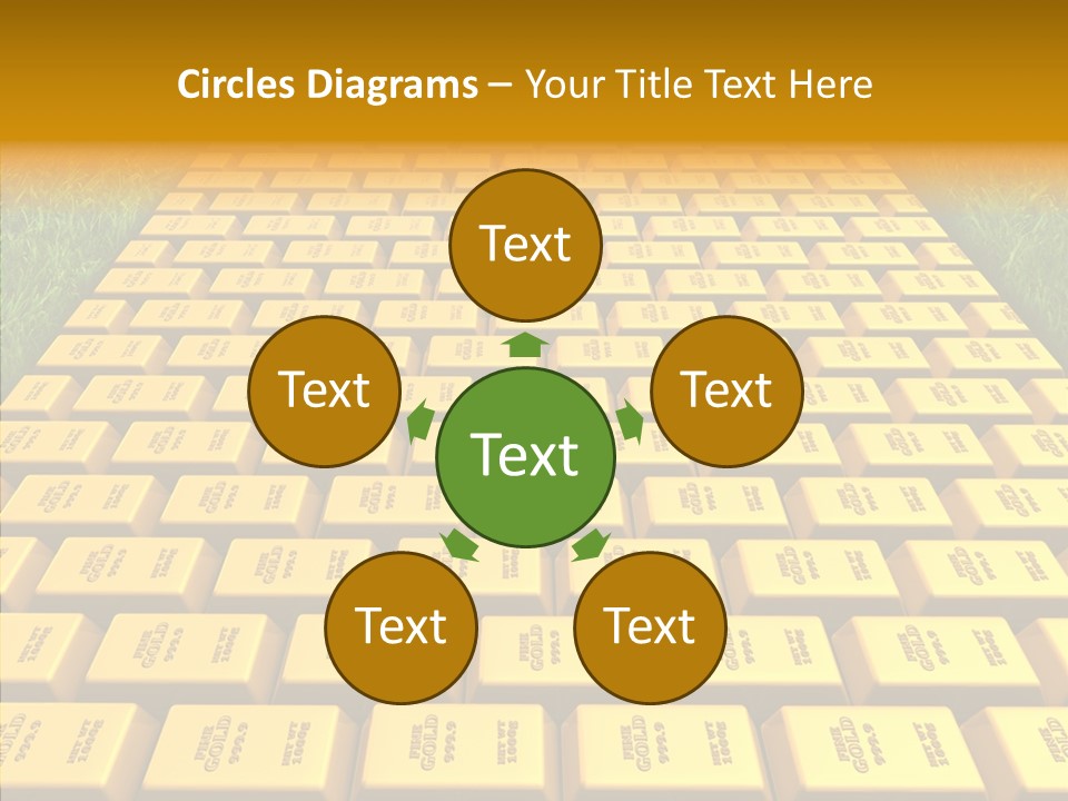 Elderly Aging Grandmother PowerPoint Template