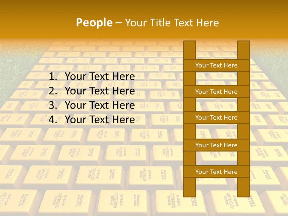 Elderly Aging Grandmother PowerPoint Template