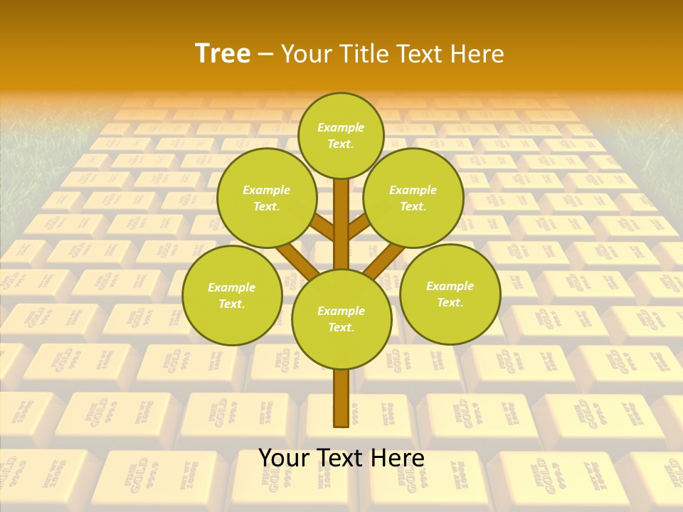 Elderly Aging Grandmother PowerPoint Template