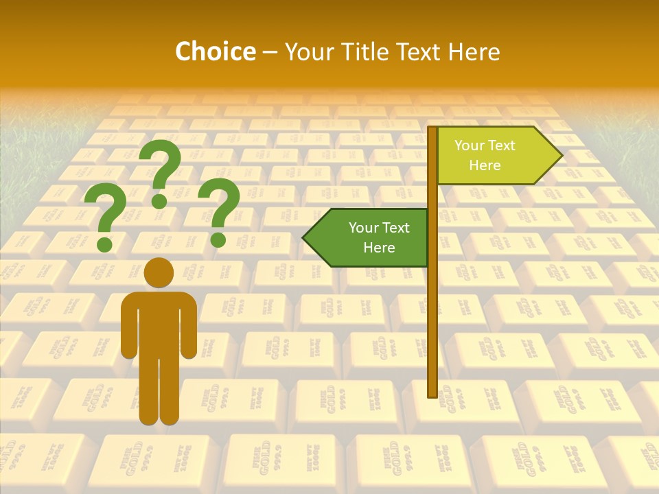 Elderly Aging Grandmother PowerPoint Template