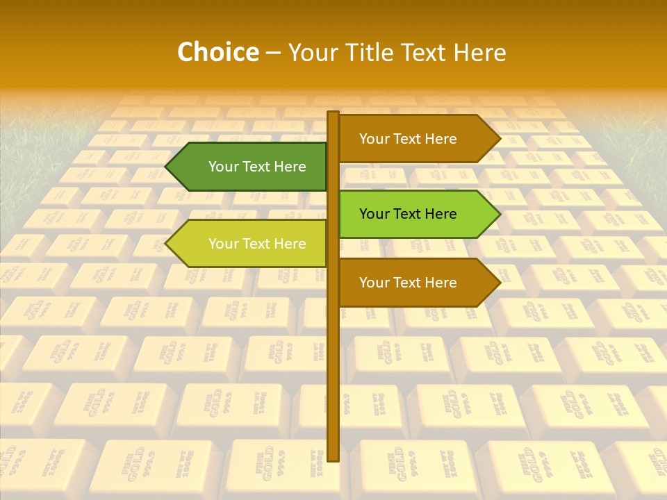 Elderly Aging Grandmother PowerPoint Template