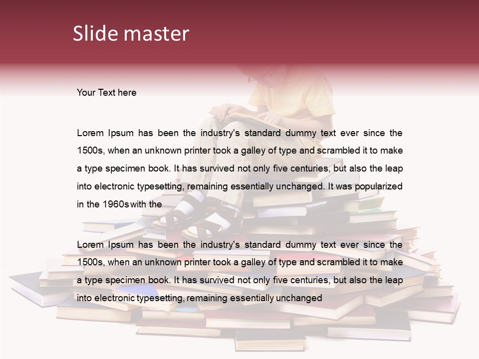 Assistance Helping Hand Finger PowerPoint Template