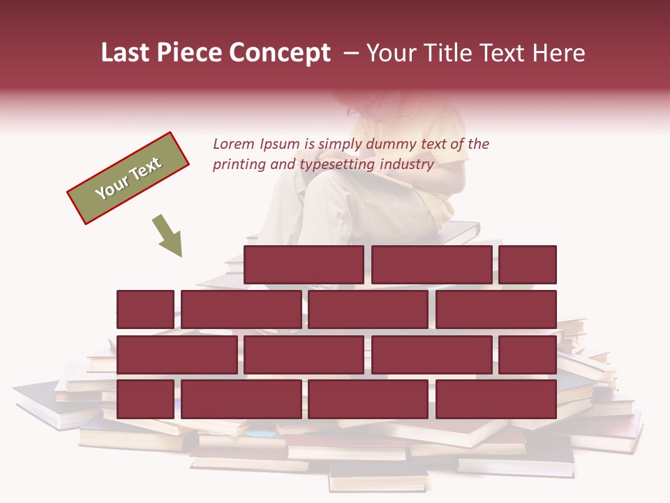 Assistance Helping Hand Finger PowerPoint Template