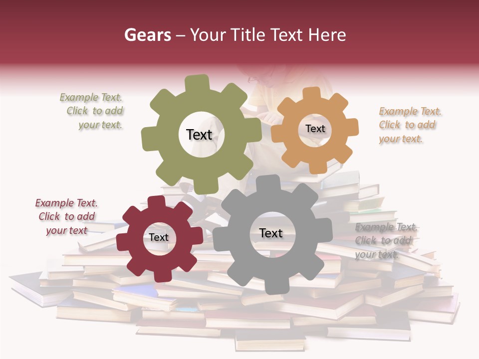 Assistance Helping Hand Finger PowerPoint Template