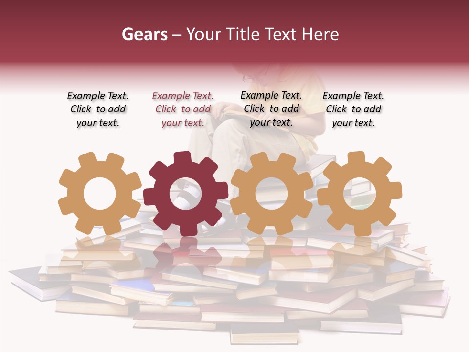 Assistance Helping Hand Finger PowerPoint Template