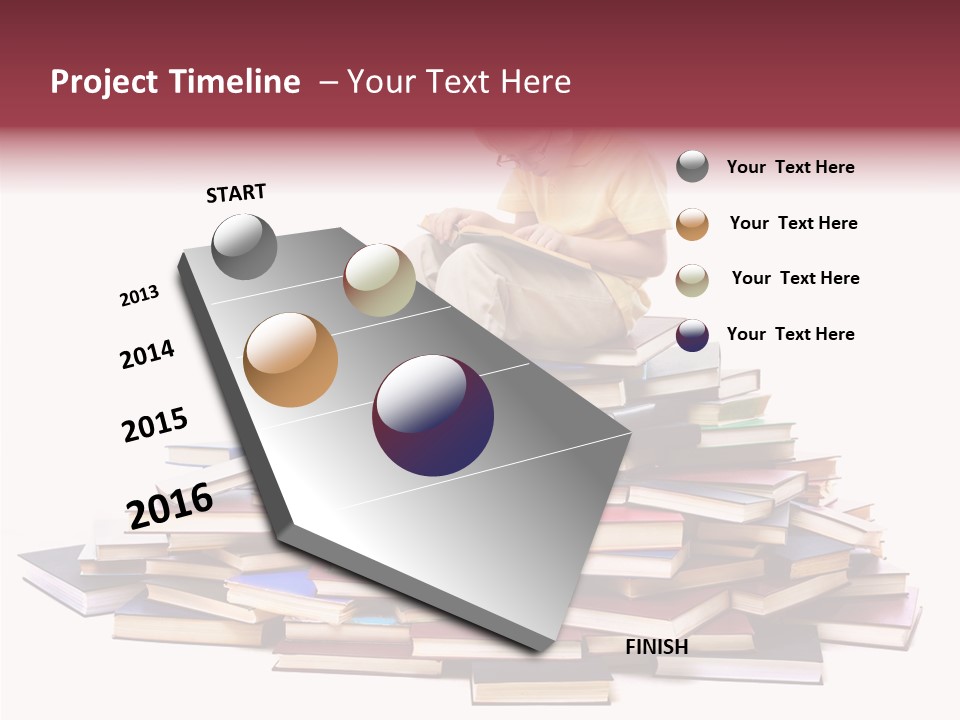 Assistance Helping Hand Finger PowerPoint Template