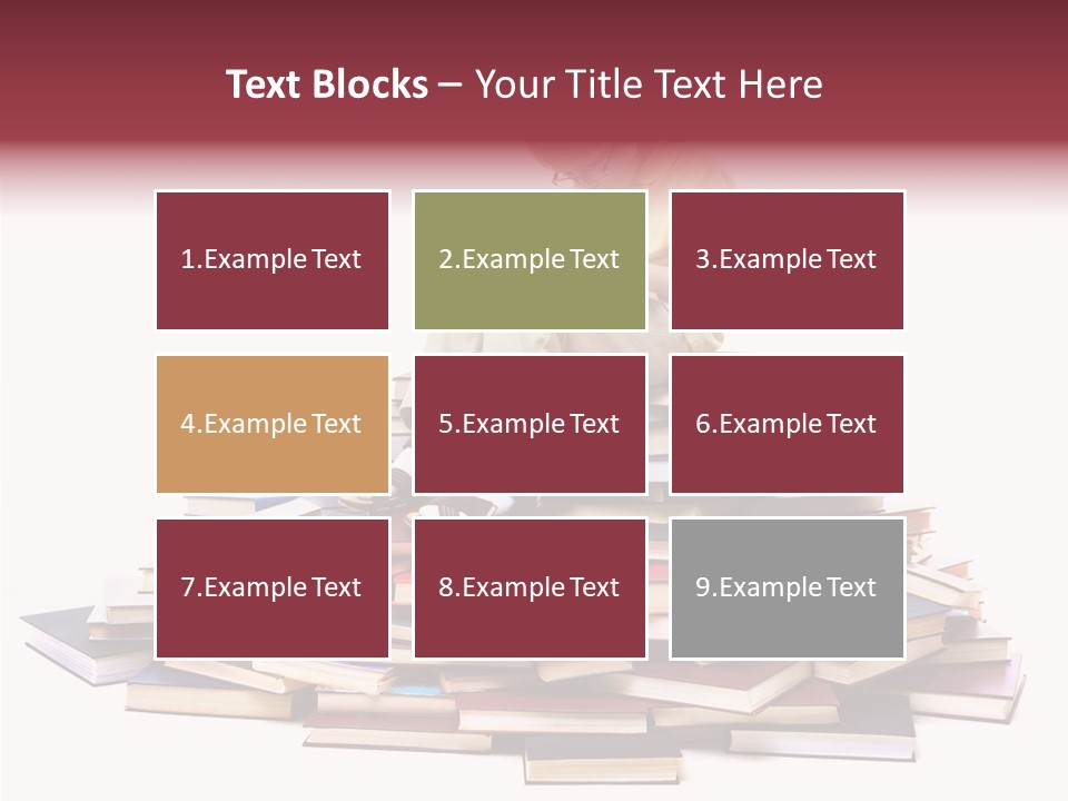 Assistance Helping Hand Finger PowerPoint Template