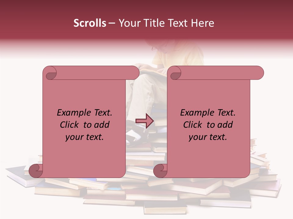 Assistance Helping Hand Finger PowerPoint Template