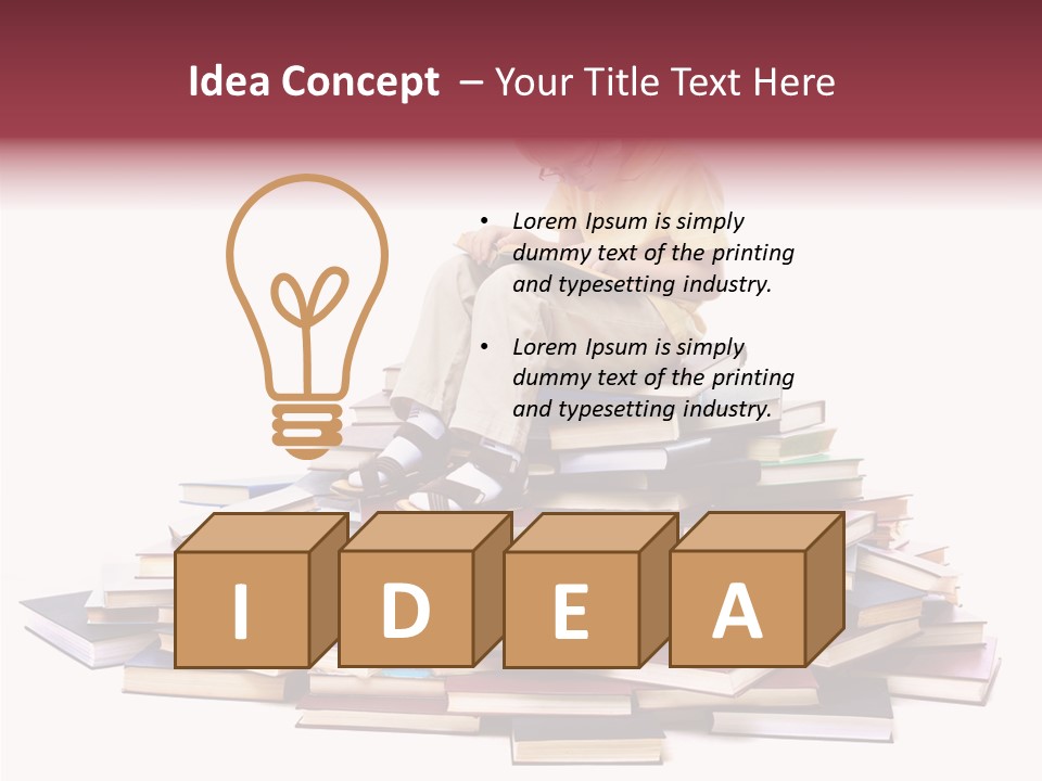 Assistance Helping Hand Finger PowerPoint Template