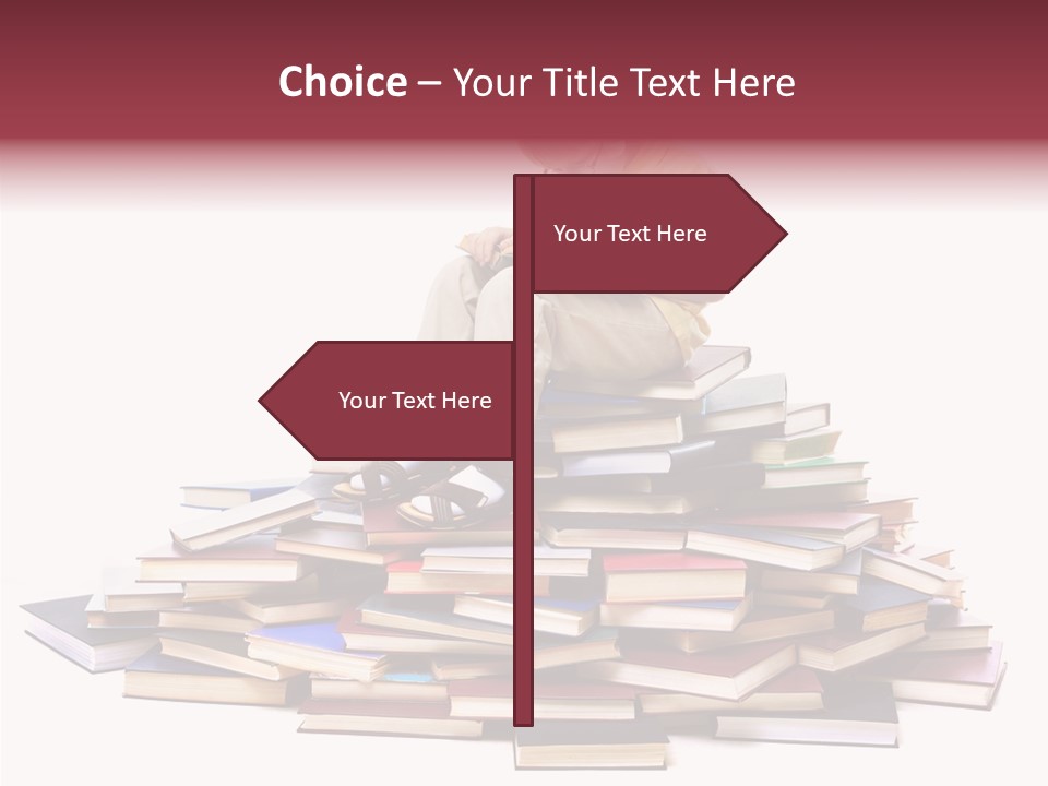 Assistance Helping Hand Finger PowerPoint Template