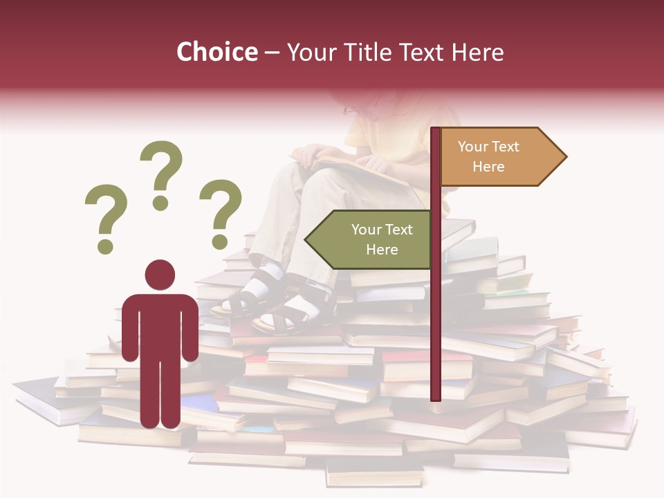 Assistance Helping Hand Finger PowerPoint Template