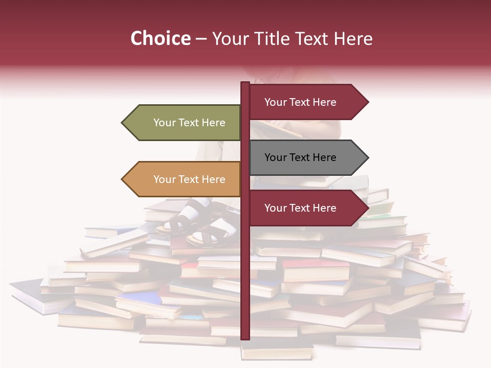 Assistance Helping Hand Finger PowerPoint Template