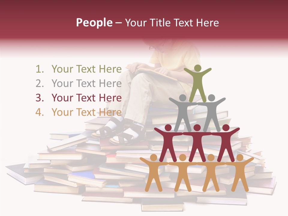 Assistance Helping Hand Finger PowerPoint Template