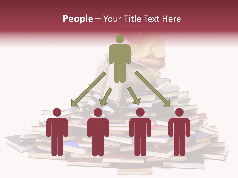 Assistance Helping Hand Finger PowerPoint Template