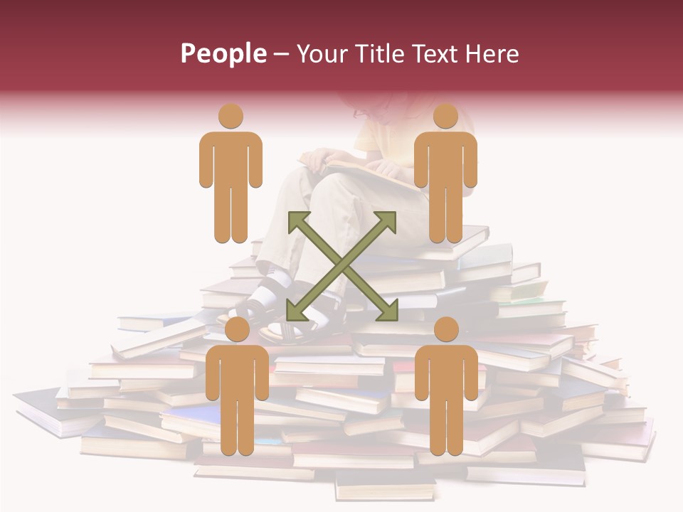 Assistance Helping Hand Finger PowerPoint Template