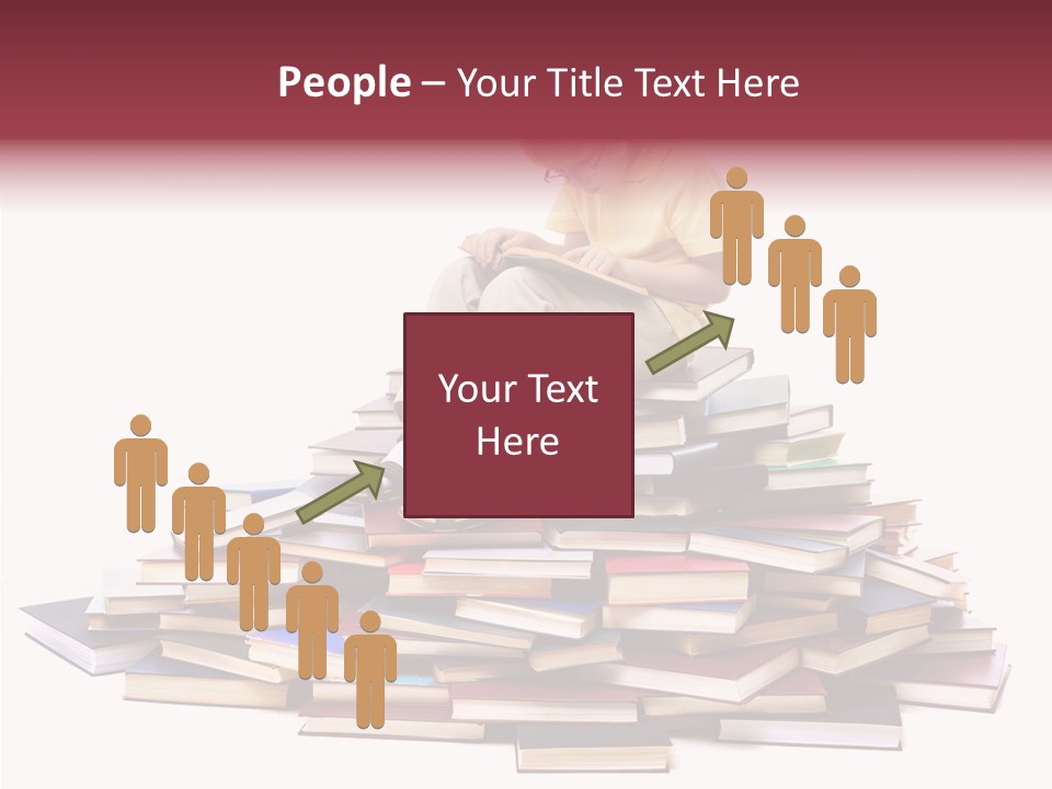 Assistance Helping Hand Finger PowerPoint Template