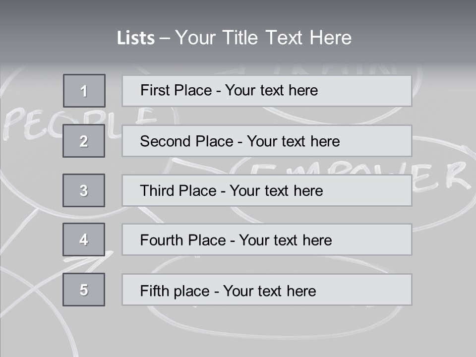 Female Aging Closeup PowerPoint Template