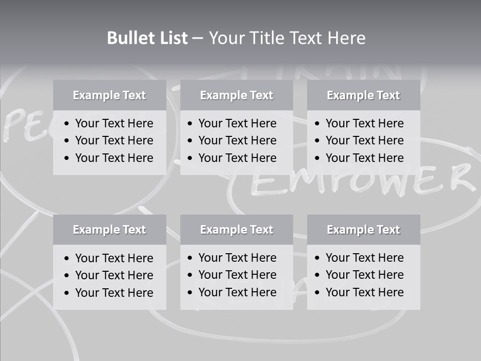 Female Aging Closeup PowerPoint Template