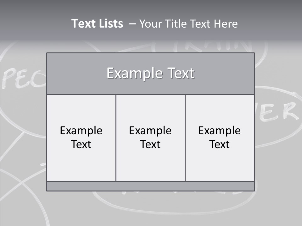 Female Aging Closeup PowerPoint Template