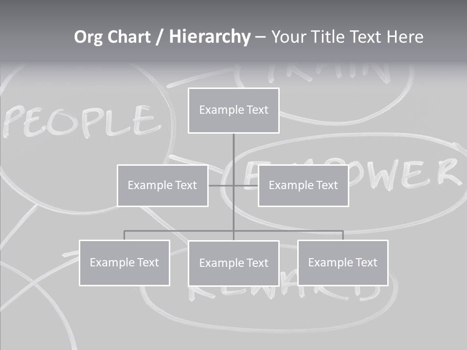 Female Aging Closeup PowerPoint Template