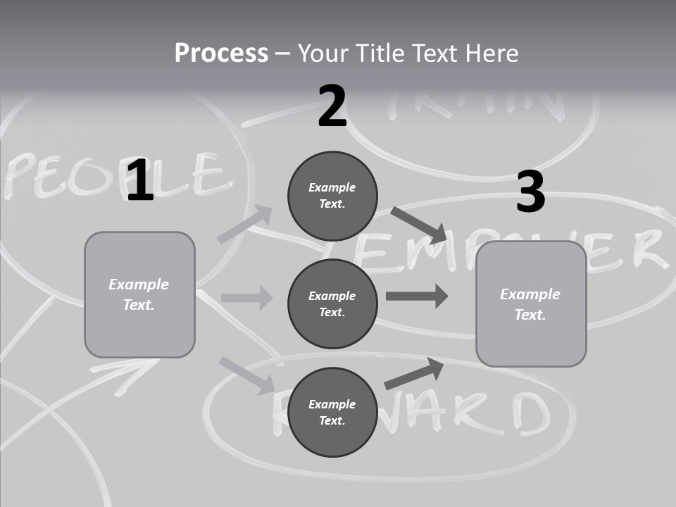 Female Aging Closeup PowerPoint Template