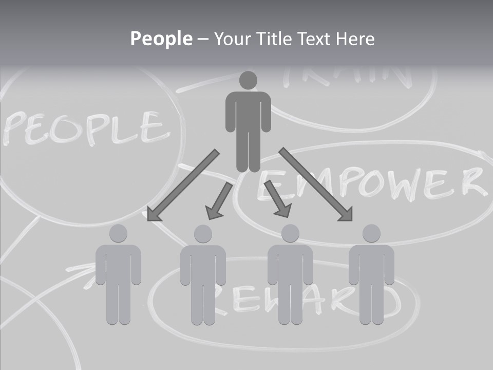 Female Aging Closeup PowerPoint Template