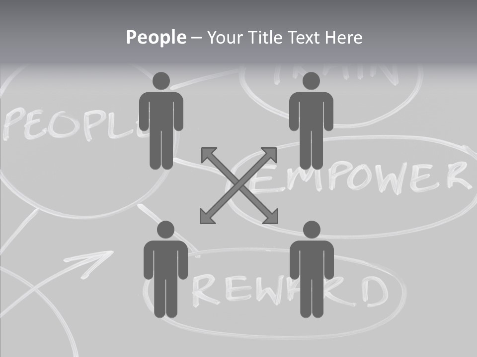 Female Aging Closeup PowerPoint Template