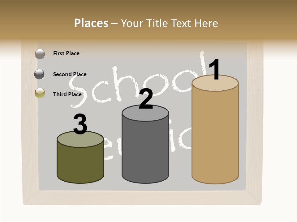 White Caregiver Background PowerPoint Template