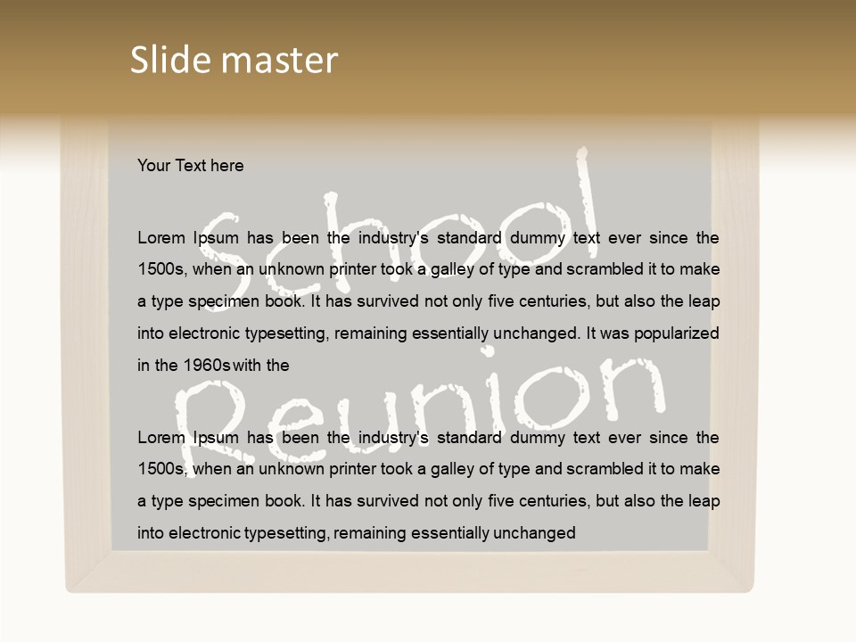 White Caregiver Background PowerPoint Template