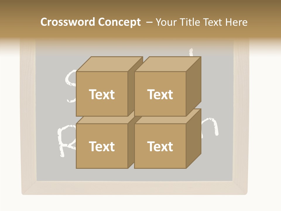 White Caregiver Background PowerPoint Template